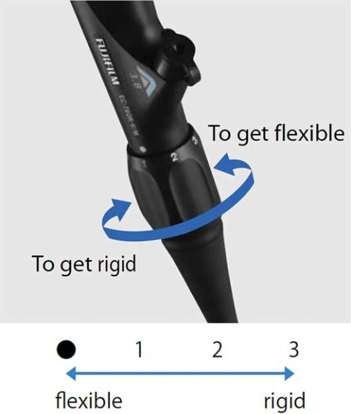 Index on flexibility adjustment ring